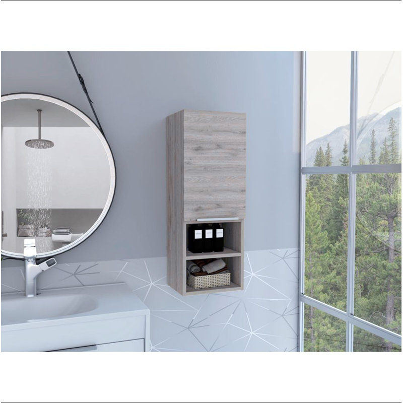 2-Shelf Bathroom Cabinet