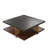 Square Coffee Table With Storage-378343592