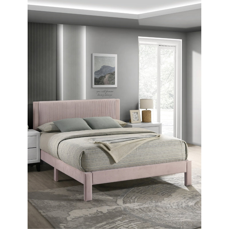 Mobilier de chambre à coucher 1Pc, Queen, Pink