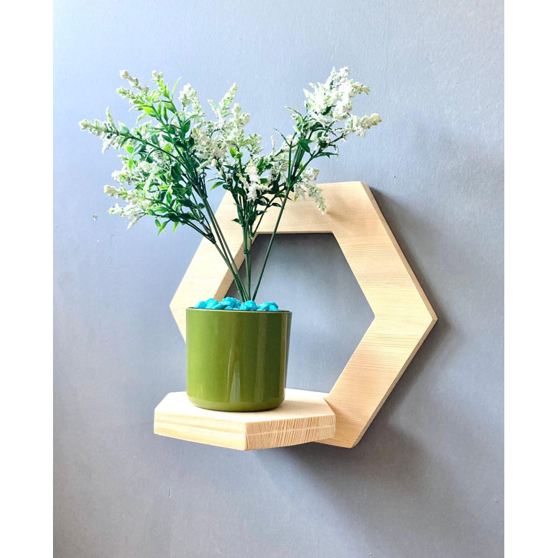 Locelso Wood Floating Shelf