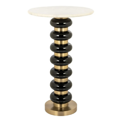 Marble Top End Table