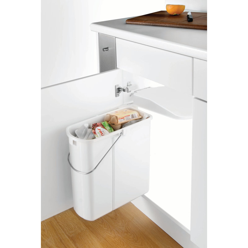 Klassikline Slim 19L Bin, White