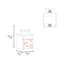 Meuble-lavabo avec lavabo intégré Pirtleville, blanc-575236902