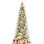 Arbre de Noël blanc 96 po avec 450 lumières DEL