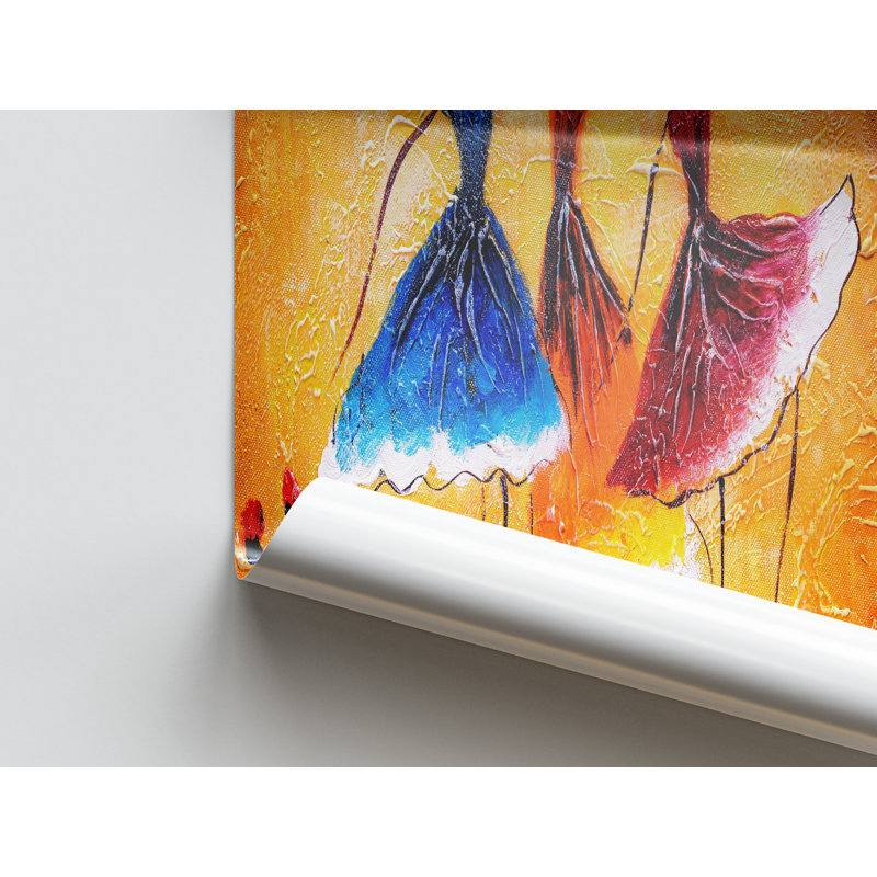 Print on Canvas, 20 cm H x 30 cm W, White Floater Framed