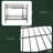Twin Over Twin Bunk Bed, Metal Frame With Ladder-428873460