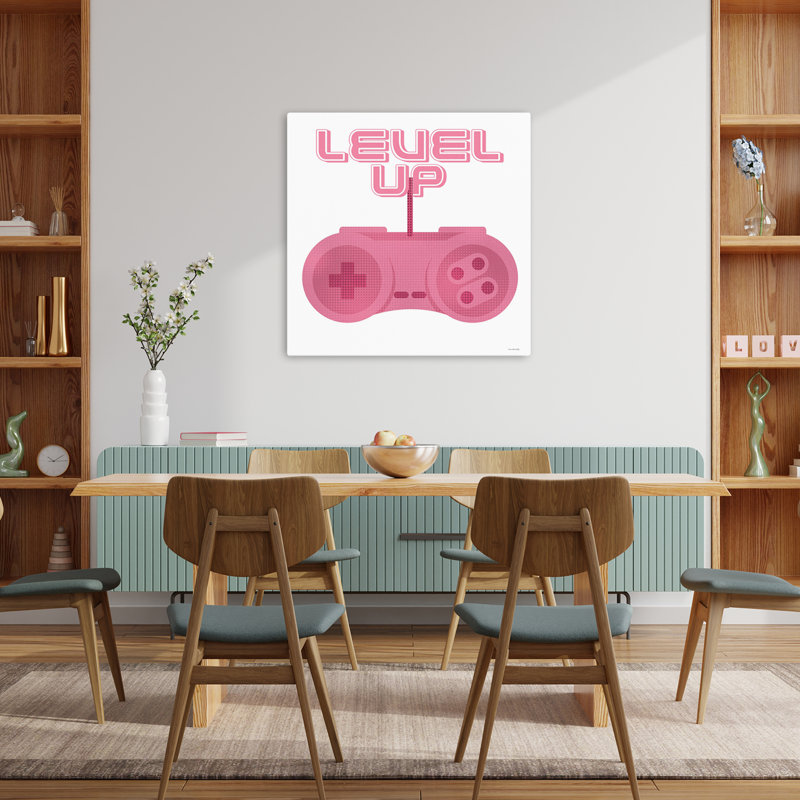 Art de typographie de niveau contemporain en demi-teinte, H 36 po x l 36 po