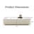 52'' Modern Rectangular Coffee Table With Faux Marble Top, 4 Large Drawers And Gold Stainless Steel Base, Fully Assembled-518999424