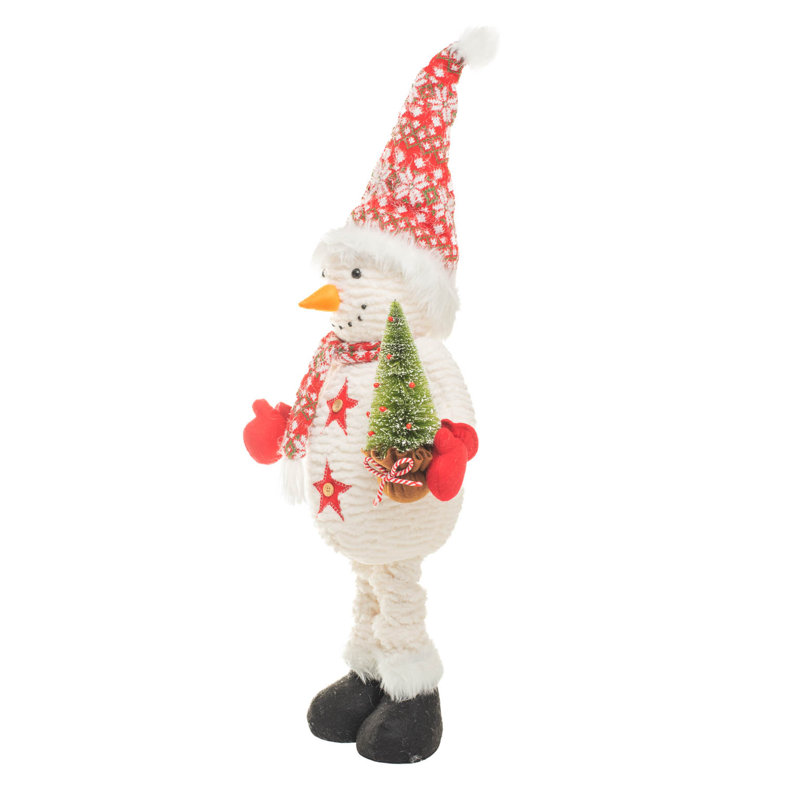 Personnage blanc bonhomme de neige