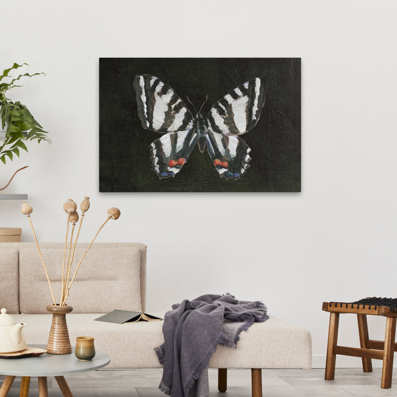 Garden Garden Beauties II - noir, H 36 po x l 24 po