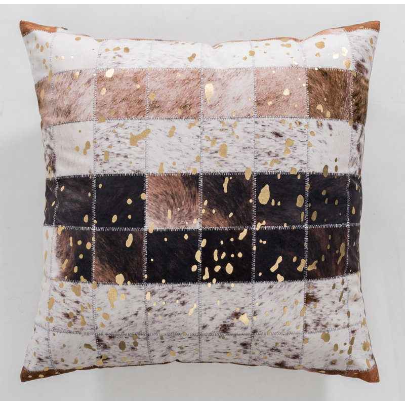 Housse et insert de coussin carré de luxe