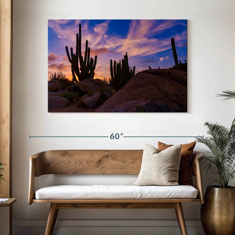 Cactus Harnek Aruba Island, H 32 po x l 48 po