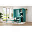 Lit escamotable mural rotatif avec bibliothèque, armoire supérieure, bureau extensible et rangement latéral-1096477728