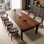 Rectangular Home    Walnut    Dining    Set