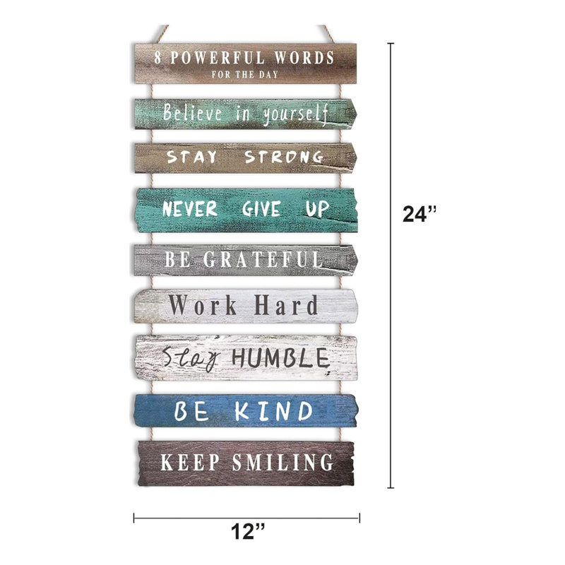 Art mural 12 po x 24 po