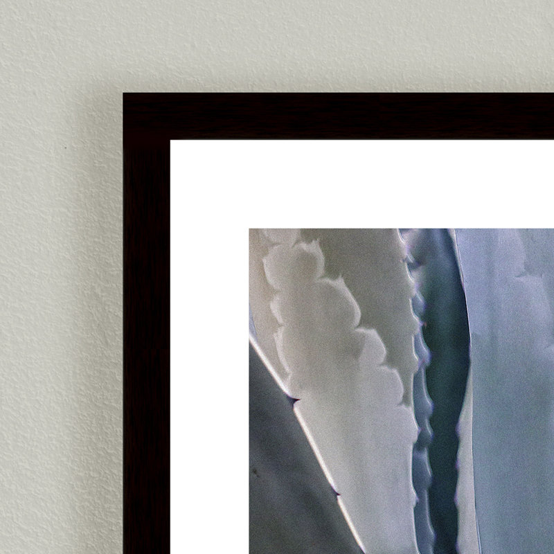 Nature Inspired Sonoma Summertime Roadside Abstract by  - Picture Frame Photograph on Paper, 32" H x 48" W x 1.125" D, Black