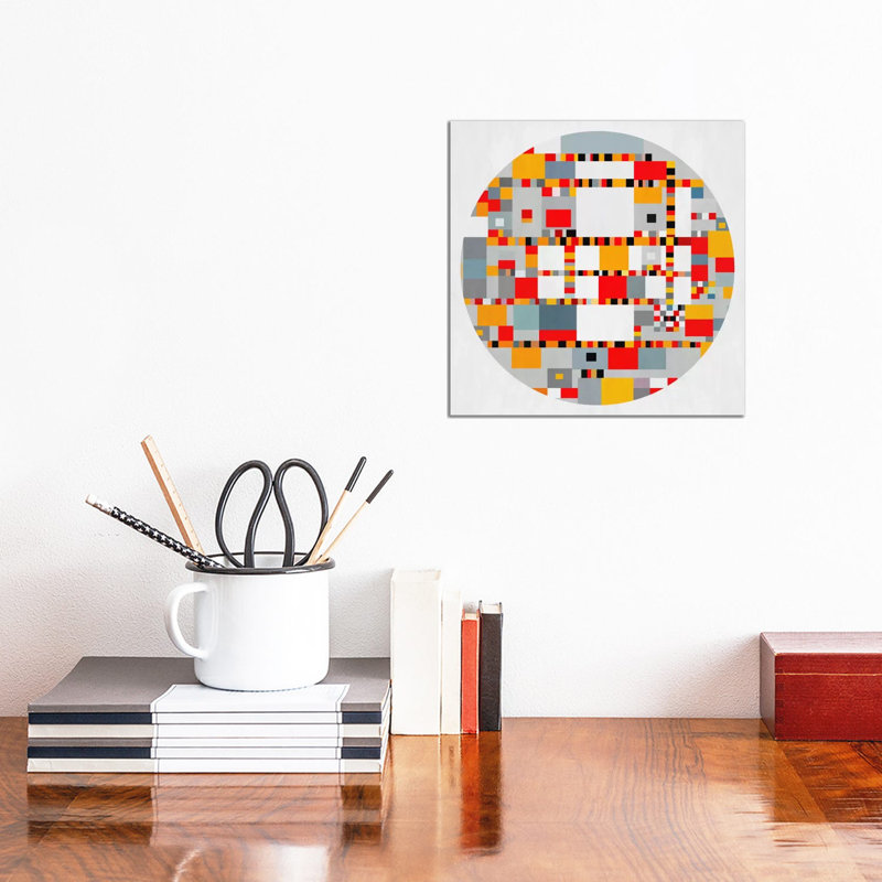 View Through a Kaleidoscope ll 1 Piece Wrapped Canvas Wall Art, 30.48 cm H x 30.48 cm W