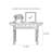 Retro Practical Console Table