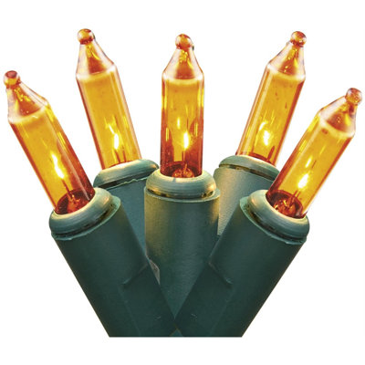 Ensemble de mini lumières de Noël 150 fils en fil de fer vert 33,5 pi