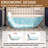 Egg Harbor 70.9" x 35.4" Freestanding Soaking Solid Surface Bathtub