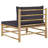 Jenkinson 25.6" Wide Rectangle Patio Sofa with Cushions