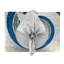 Blue Gold and Silver Swirl Lacquer Rectangular Placemat