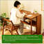 Bureau en bambou pliant, bureau d'ordinateur peu encombrant pour petits espaces, table d'étude pliable pour chambre à coucher, bureau personnel, dortoir, appartement