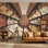 Bibliothèque murale Bibliothèque Bibliothèque Rotonde Dôme amovible