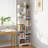 Cactus Bookcase  Freestanding Storage Organizer Corner Display Rack Cabinet for Bedroom Living Room Office Bookshelf Display