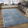 Tapis bleu touffeté à la main Clarissa
