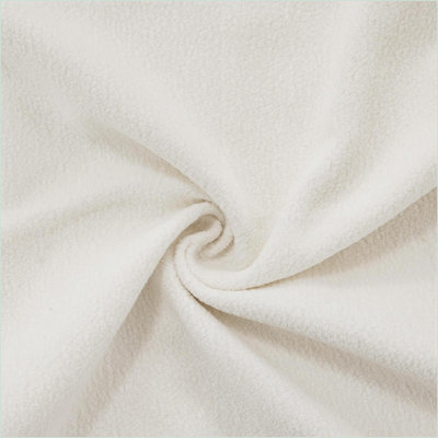 Canapé modulaire, canapé modulaire en chenille 3 places à assise profonde | Pour le salon, appartement | Chenille | Blanc neige