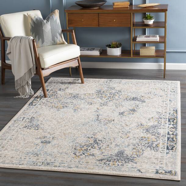 Langley Street Flatiron Performance Gray Rug & Reviews | Wayfair