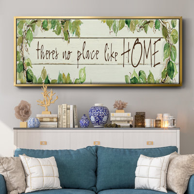 No Place Like Home - Toile encadrée