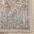 Asha Emilia Ivory Custom Size Hallway Stair Runner - Vintage Persian Oriental Low Pile Carpet-995773210