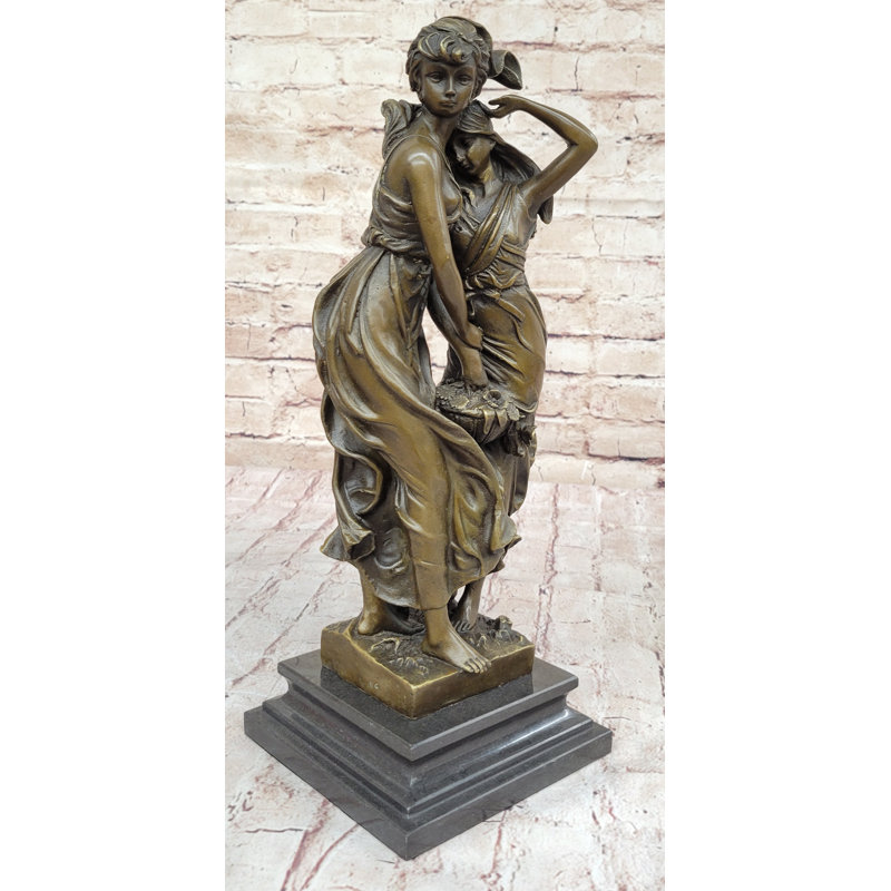 Statue Lorelle 2, statue en bronze