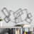 Abdiel Handmade Modern Abstract Wall Decor on Iron