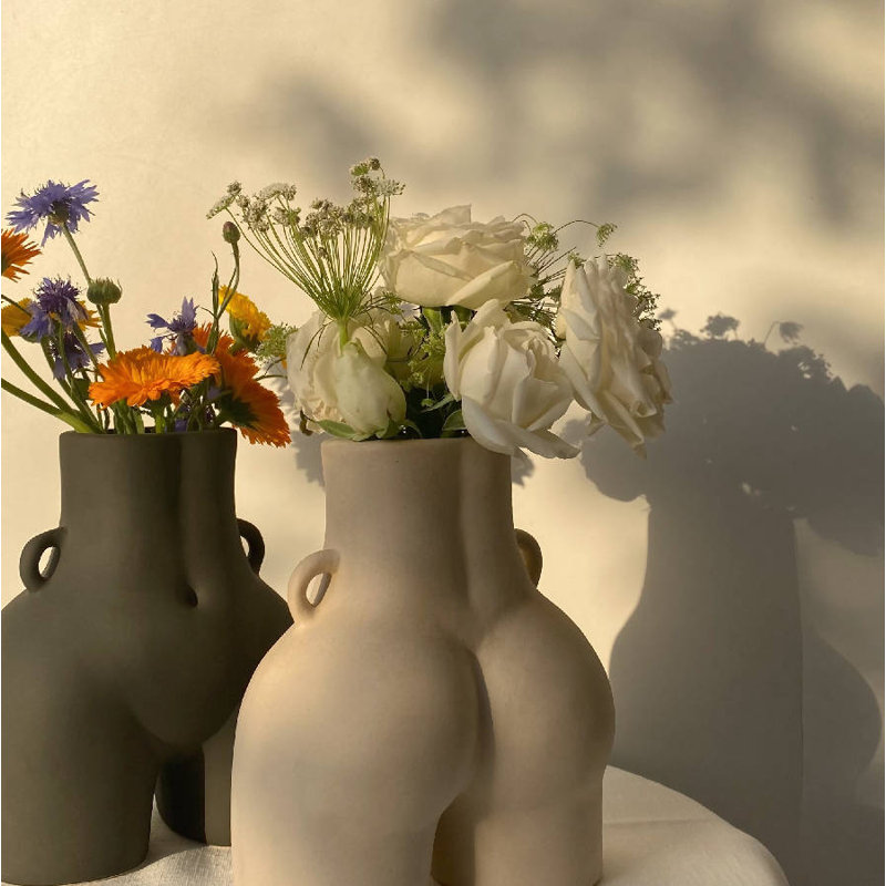 Her Vase, White