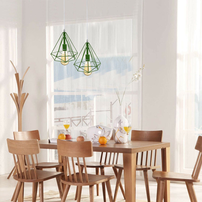 Hertford 1 - Light Single Pendant, Green