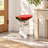 Bunny Side Table with Carrot Tray