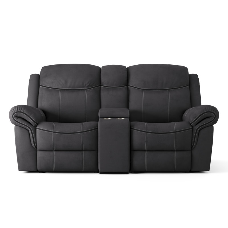 76'' Pillow Top Arm Reclining Slipcovered Loveseat