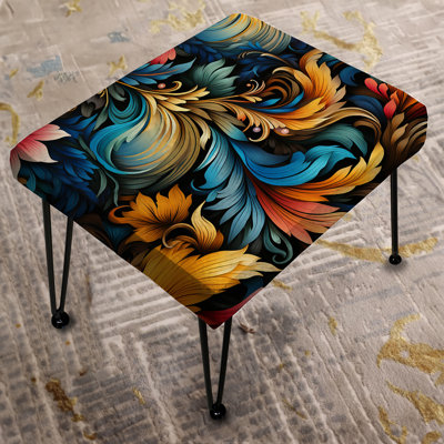 Cultural Tapestry Paisley Pattern - Paisley Rectangle Ottoman