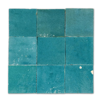 Tropical Escape Zellige Ceramic Wall Tile