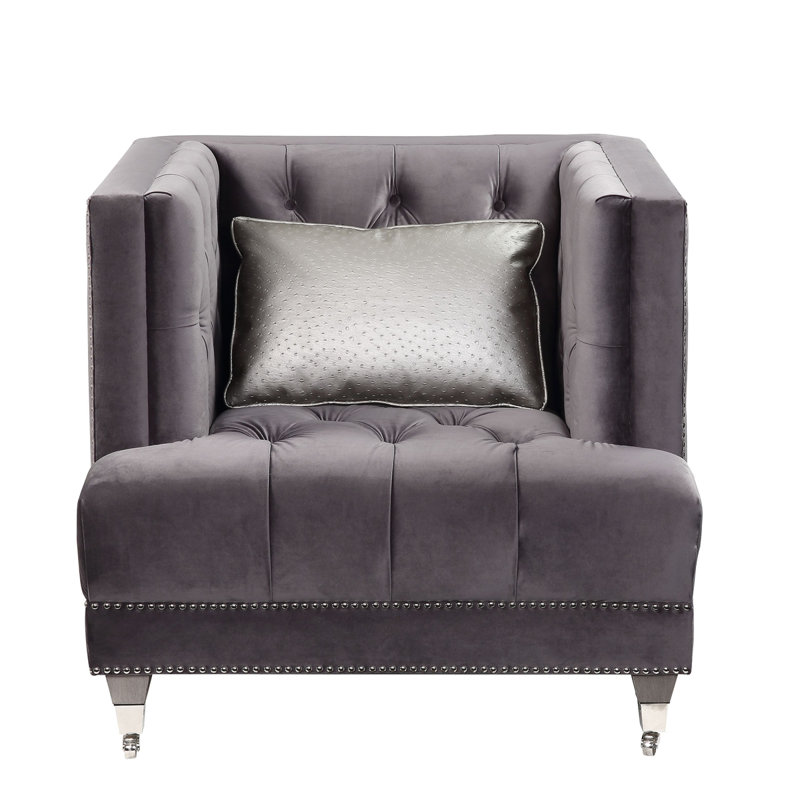 Fauteuil Chesterfield de 38,09 po Itzela