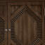 Buffet rétro en bois avec rangement, armoires décoratives-210146425