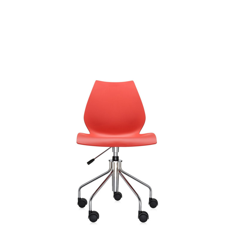 Fauteuil pivotant Maui, Rouge