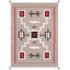 5'X8' Southwestern Area Rug in Mocha