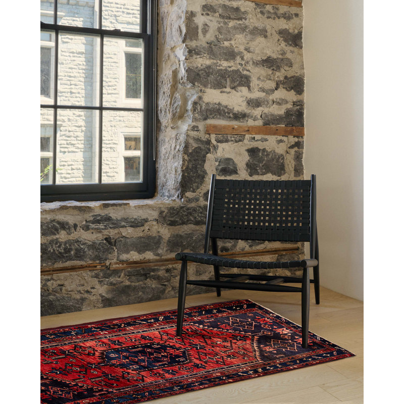 Tapis rouge Andelz 3 pi 5 po x 6 pi 3 po