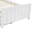 Lit plateforme simple avec deux tiroirs-124917641