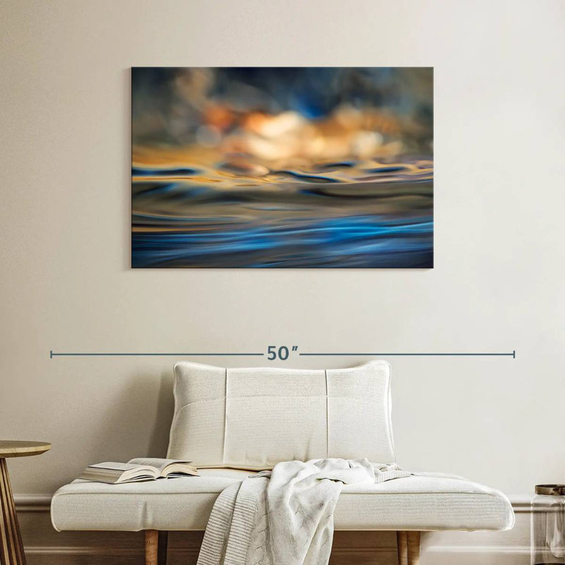 Evening Waves, 26" H x 39" W