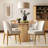 Gweneva 42" W 5-Piece Veneer Dining Set-101096146